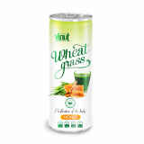 250ml Can Original Wheatgrass juice drink with Honey flavor
